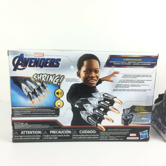 COPY - NEW Marvel Avengers Black Panther Vibranium Power FX Claw Toy Sounds Lig… - Picture 3 of 3